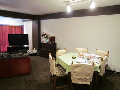 2014.9.23 naisou.after05 施工後 照明の感じ