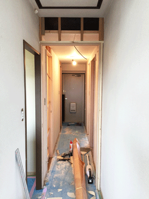 Setagaya Matsubara-T09 工事中 解体工事