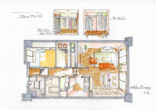 Setagaya-Matsubara-plan1 プラン1